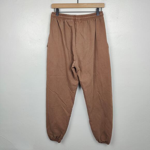 Childhood Dreams Sweatpants Size Medium Brown Logo Lounge Joggers Casual - Picture 6 of 9